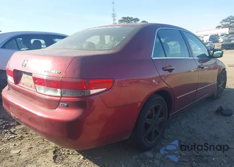 2003 Honda Accord 3.0 Ex from USA, damaged, VIN 1HGCM66503A102308